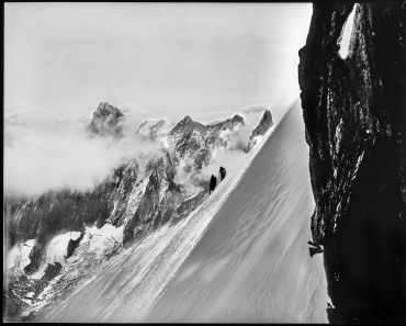 Arête de l'aiguille du Midi, Grandes Jorasses