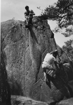 Le véritable alpinisme commence avec l'escalade