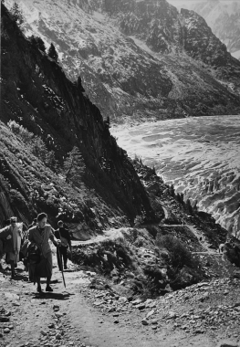 Promeneurs de la Mer de Glace