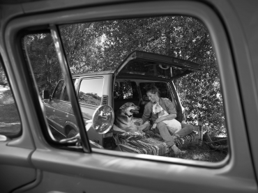 Katie, Sam and Roxy of The little Farm in Ojai