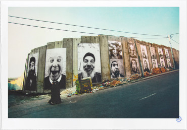 28 Millimètres, Face 2 Face, Separation Wall, Security fence, Palestinian side, Bethlehem, 2007