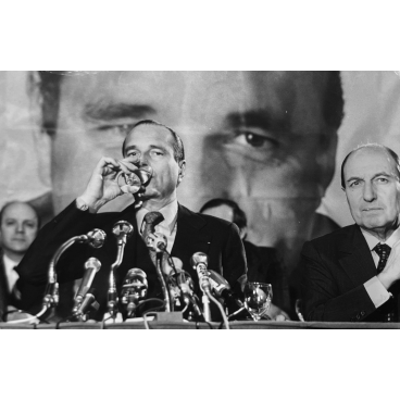 Jacques Chirac, candidat aux élections municipales de Paris, 1977