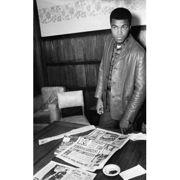 Cassius Clay avant le combat du siècle, 1966