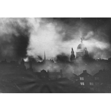 Londres sous le feu des assaults nazis, 1940