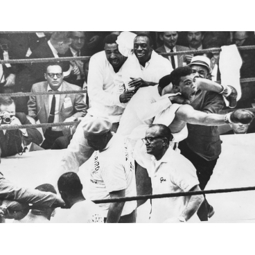 Cassius Clay gagne contre Sonny Liston, 1964