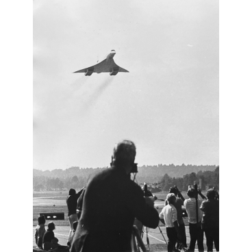 Le Concorde 002 vole au Air Show Farnborough, 1970