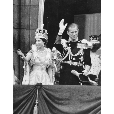 Elizabeth II couronnée reine d'Angleterre, 1953