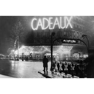 Vitrine de grands magasins, 1953