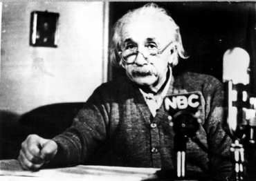 Discours pacifique d'Albert Einstein, 1950