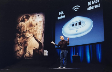 Steve Jobs présente le G4 et le Ibook à Appplexpo, 1999