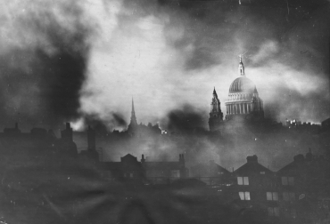 Londres sous le feu des assaults nazis, 1940