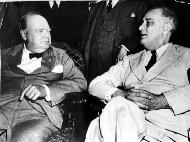 Churchill et le président Roosevelt, 1942