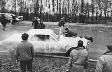 Claude Lelouch sur le tournage de 