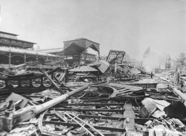 Destructions des anciennes Halles Baltard de Chatelêt