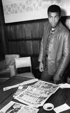 Cassius Clay avant le combat du siècle, 1966