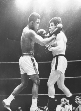 Cassius Clay bat Karl Milden-Berger, 1966