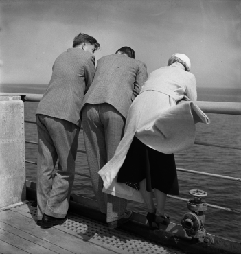 Les curieux de l’Atlantique, Le Havre-New York, 1935