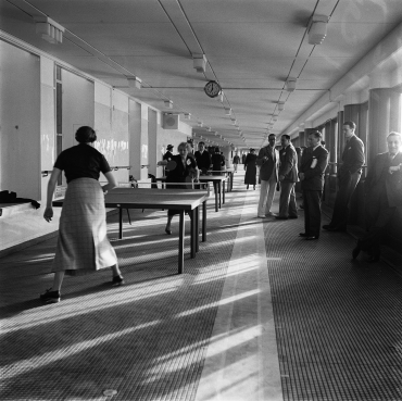 Ping-pong sur l’Atlantique, Le Havre-New York, 1935