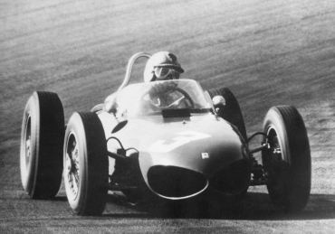 Wolfgang von Trips et sa Ferrari, 1961