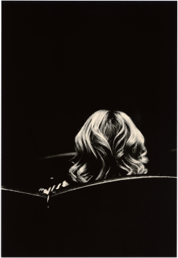 Untitled (hair and chair), 2025