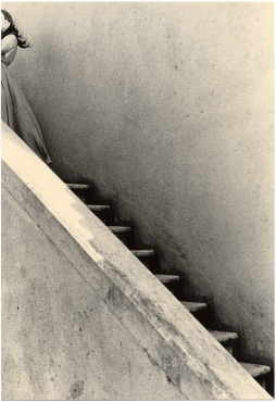 Untitled (stairs and dress), 2018