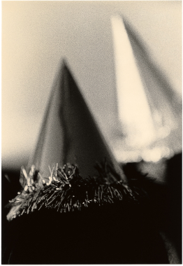 Untitled (two partyhats), 2025