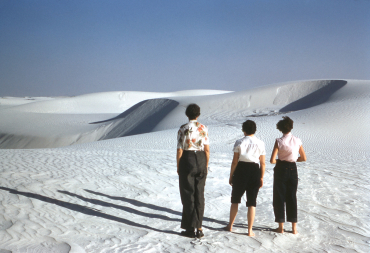 White sands, Middle 1950's