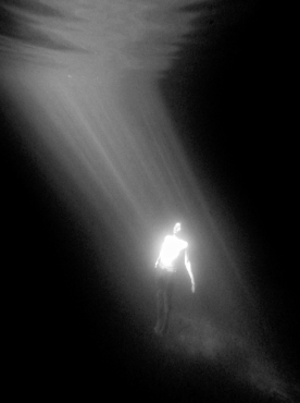 The deeper he came from, the lighter he seemed.