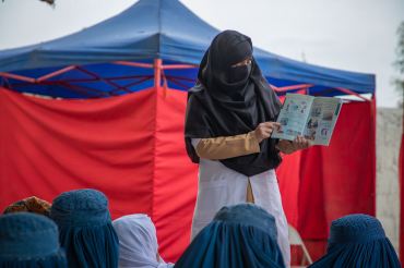 Cours de sensibilisation, Behsood, Afghanistan, 2019