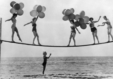 Jeux de plage, Californie, 1932