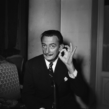 Salvador Dali, Paris, 1953