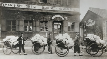 Shang Tung hair-net Factory, Chine, vers 1920