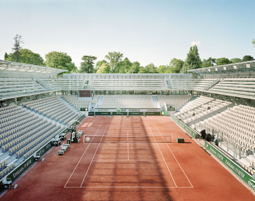 Court Simonne-Mathieu, stade Roland-Garros, Paris