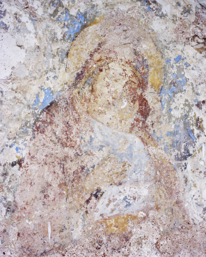 La vierge à l’enfant, Monastère de Hozoviotissa, Amorgos
