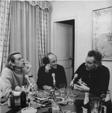 Jacques Brel, Georges Brassens et Léo Ferré