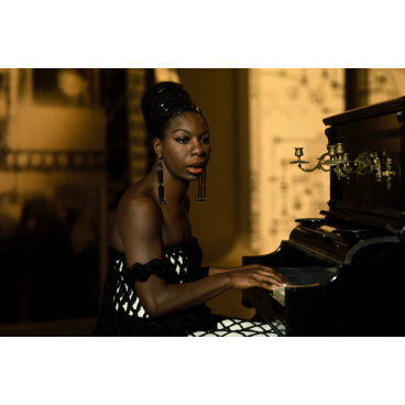 Nina Simone en concert au Moulin de la galette