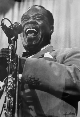 Louis Amstrong au Palais des sports, Paris, décembre 1960