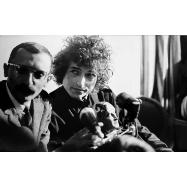 Bob Dylan en conférence de presse, Paris, 23 mai 1966