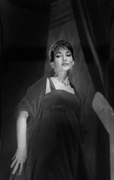 Maria Callas, 1958, France