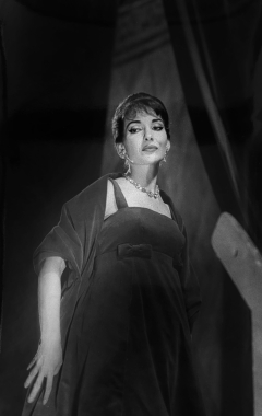 Maria Callas, 1958, France