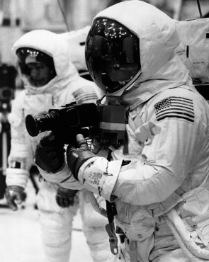 Tests boitier au centre spatial de Houston, 1968