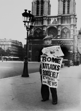 Le vendeur de journaux, 1939