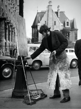 Artiste de rue, 1962