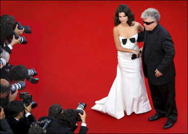 Penelope Cruz and Pedro Almodovar au 59e Festival de Cannes