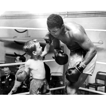 Cassius Clay VS Patrick Power, 6 ans, 1963