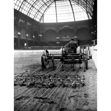 Bientôt le concours hippique, Grand Palais