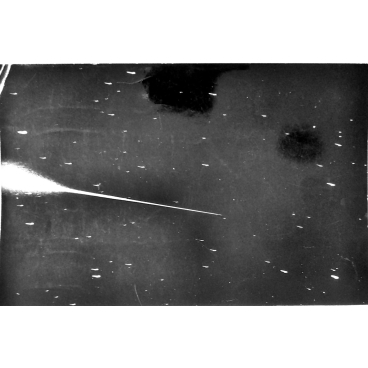 Un feu d'artifice... non un bolide météore en téchcoslovaquie, 11 avril 1959