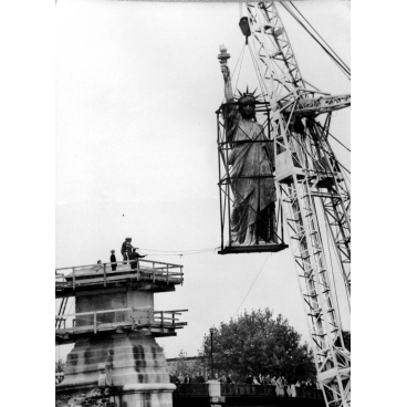 La statue de la liberté a demenagé...