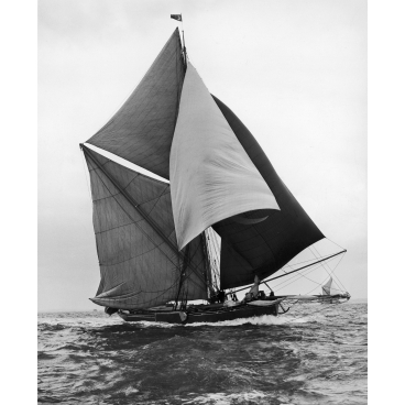 Le SIRDAR Turc à la course du Thames Sailing Barges, 1962