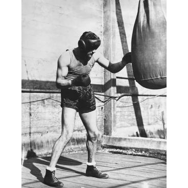 Robert Charron s'entraine